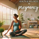 DALL·E 2024-11-05 00.59.27 - A calming, friendly image focused on pregnancy health. A woman in maternity workout clothing gently exercising, possibly doing yoga or light stretchin